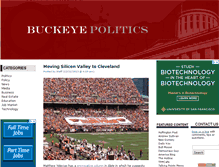 Tablet Screenshot of buckeyepolitics.net